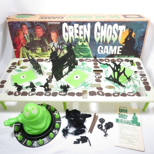 1965 vintage green ghost board - green,