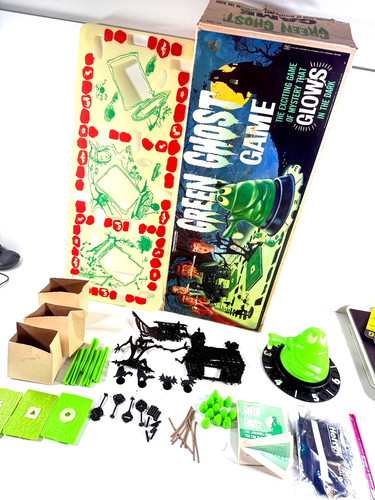 Vtg 1965 green ghost gitd - 1965,