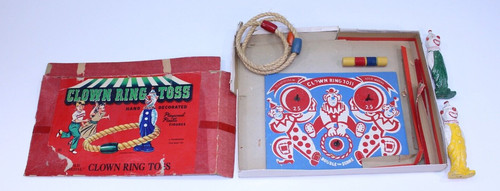 Vtg transogram clown ring - vtg,
