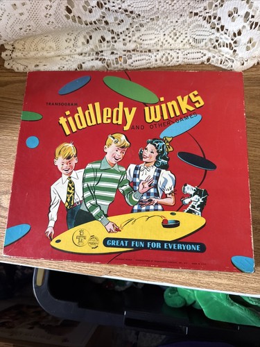 Vintage tiddledy winks - vintage,