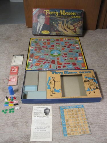 1959 perry mason game - perry, game: