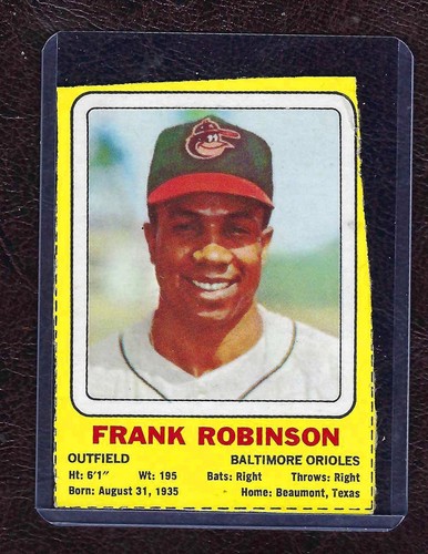 1969 transogram baseball - baseball, frank